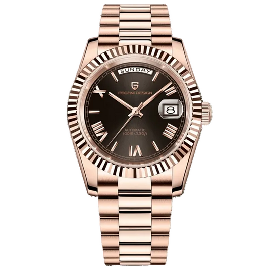 Pagani Design Rose Gold Men's Luxury Automatic 36mm | Pd-1752