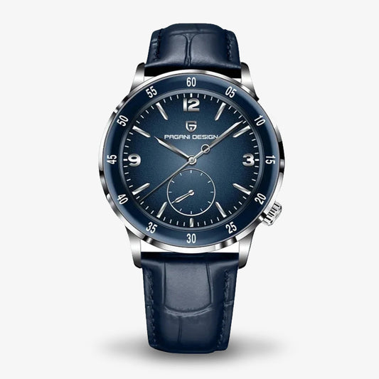 Pagani Design Pd-1790 Blue Strap And Dial For Men's Watch