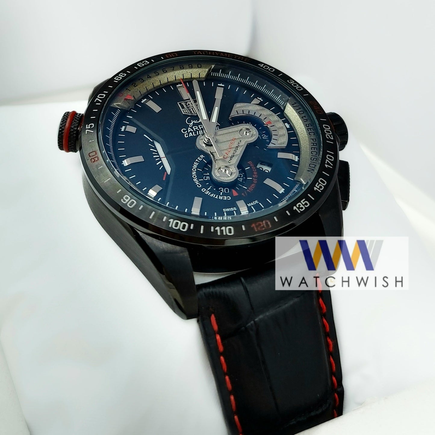 New Collection Full Black Chronograph Watch