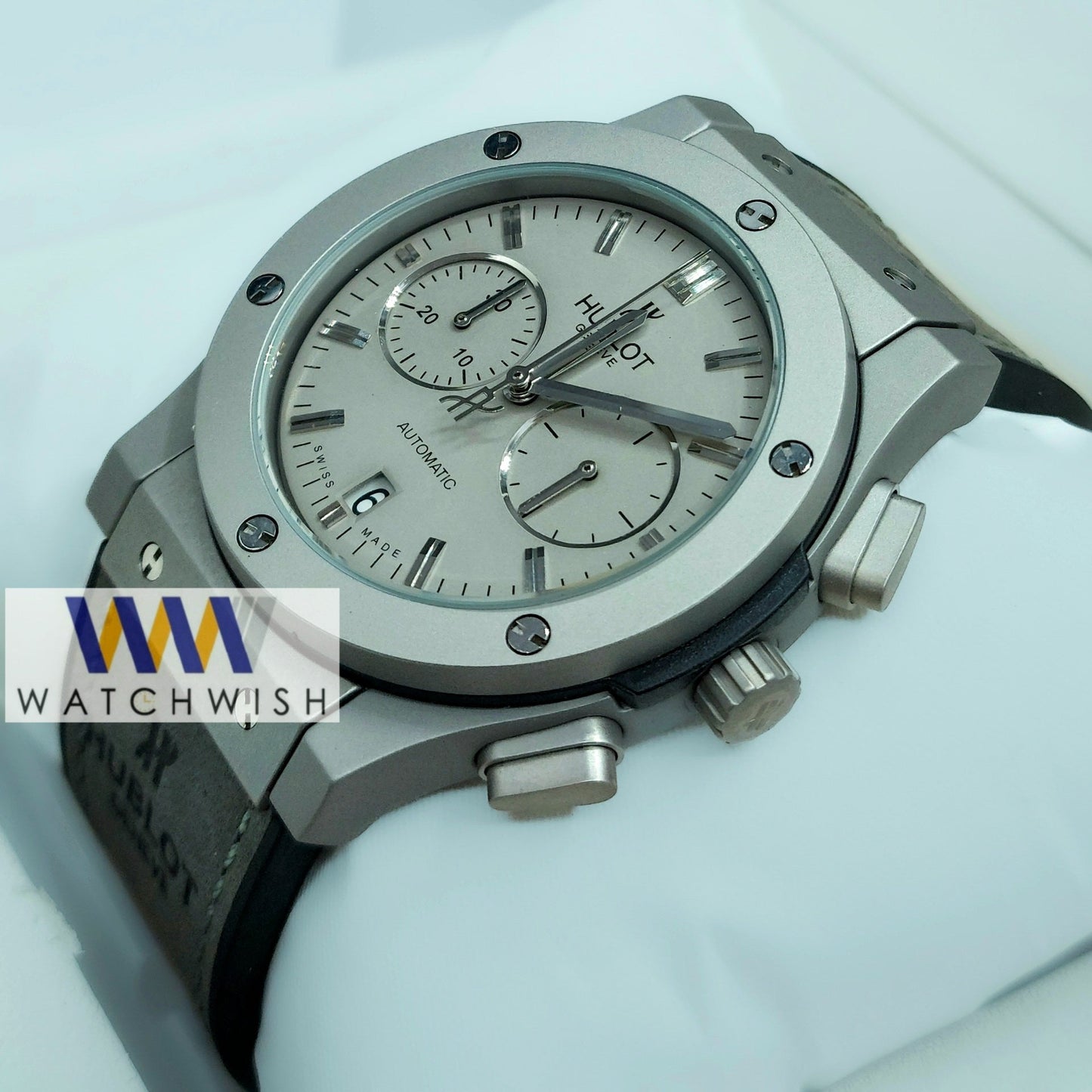 New Collection Full Matt Grey Chronograph Branded Watch