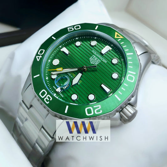 Exclusive Collection Titanium With Green Dial Automatic Watch