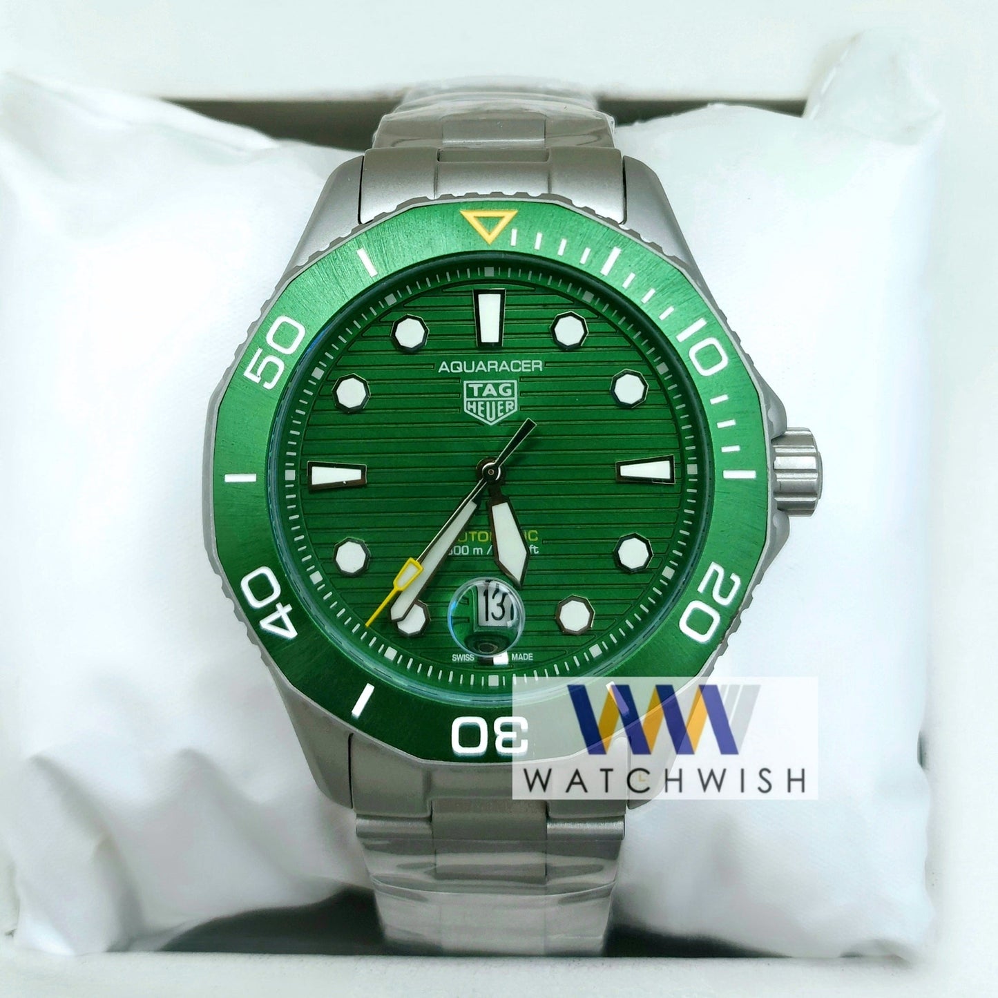 Exclusive Collection Titanium With Green Dial Automatic Watch