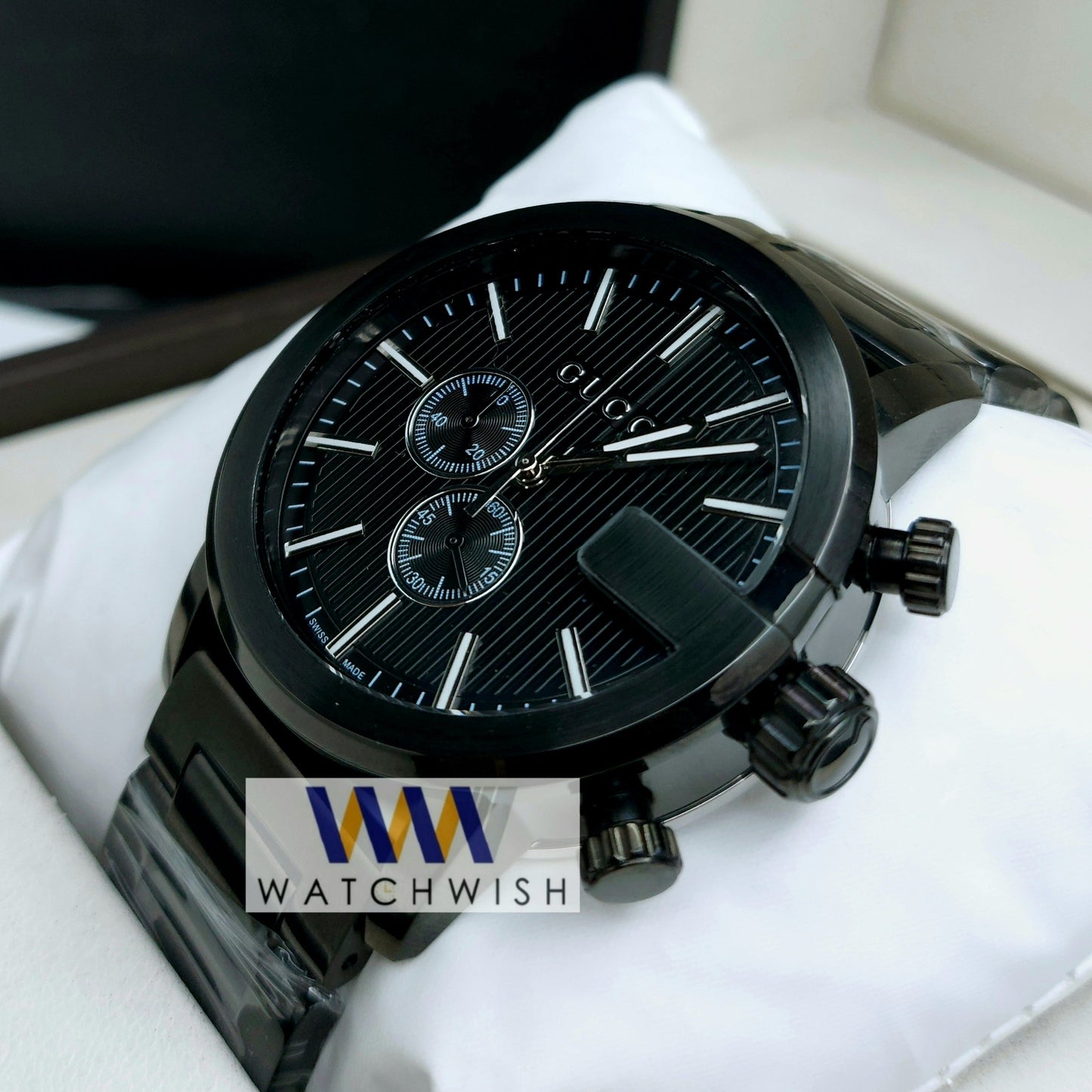 New Collection Full Black Chronograph Watch For Men