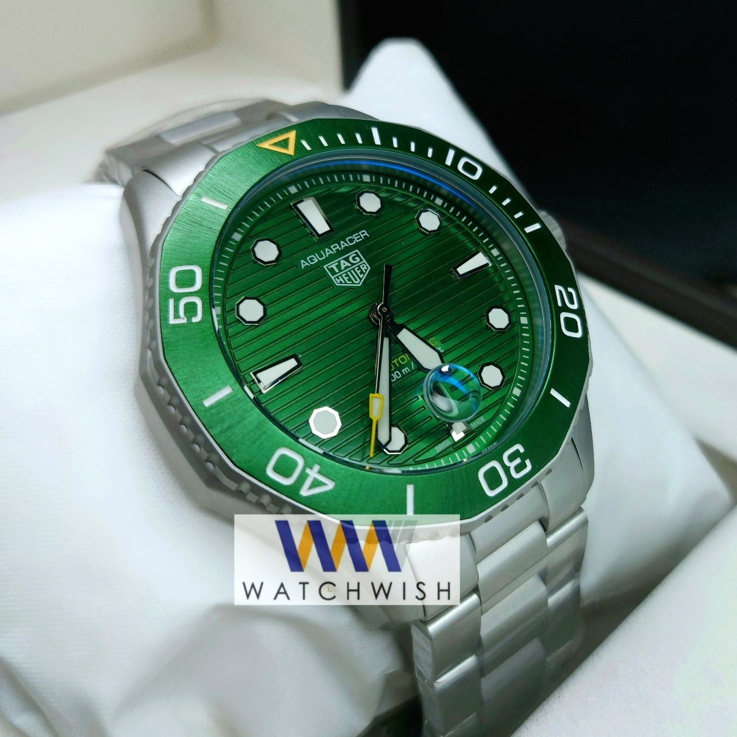 Exclusive Collection Titanium With Green Dial Automatic Watch