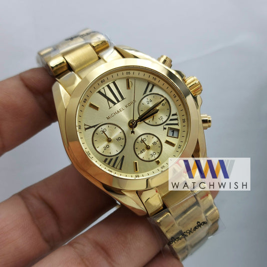 Ladies Collection Rose Gold With Rose Gold Dial Chronograph Brand Watch