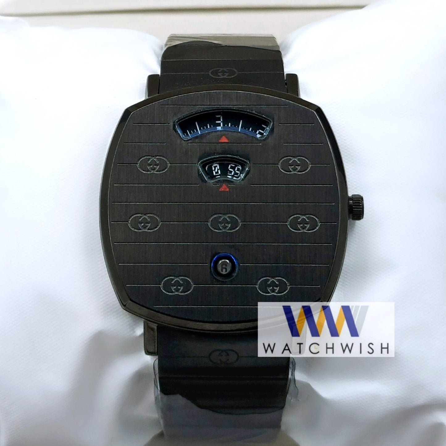 New Collection Full Black Watch For Men