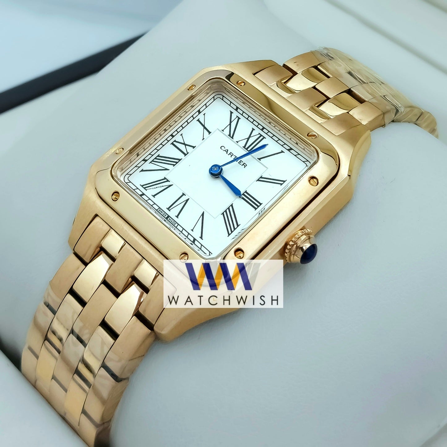 New Collection Rose Gold With White Dial Watch For Men