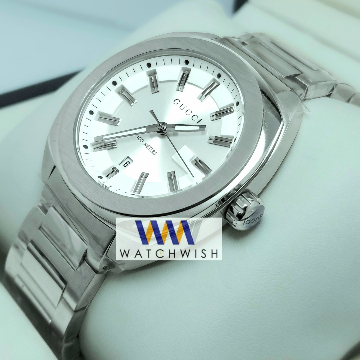 New Collection Silver With White Dial Watch