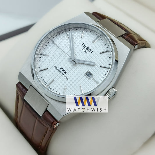 New Collection Silver With White Dial Watch For Men